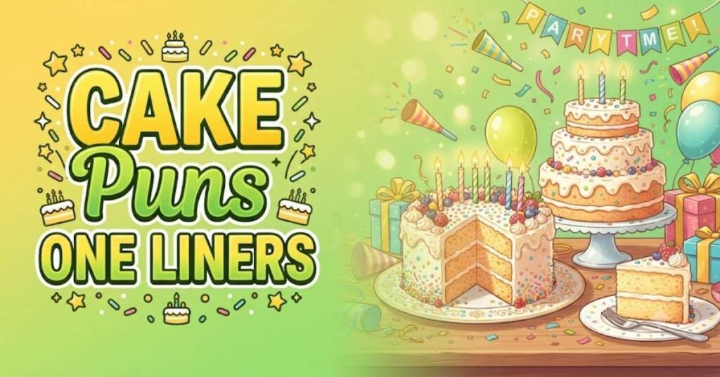 Cake Puns One Liners 