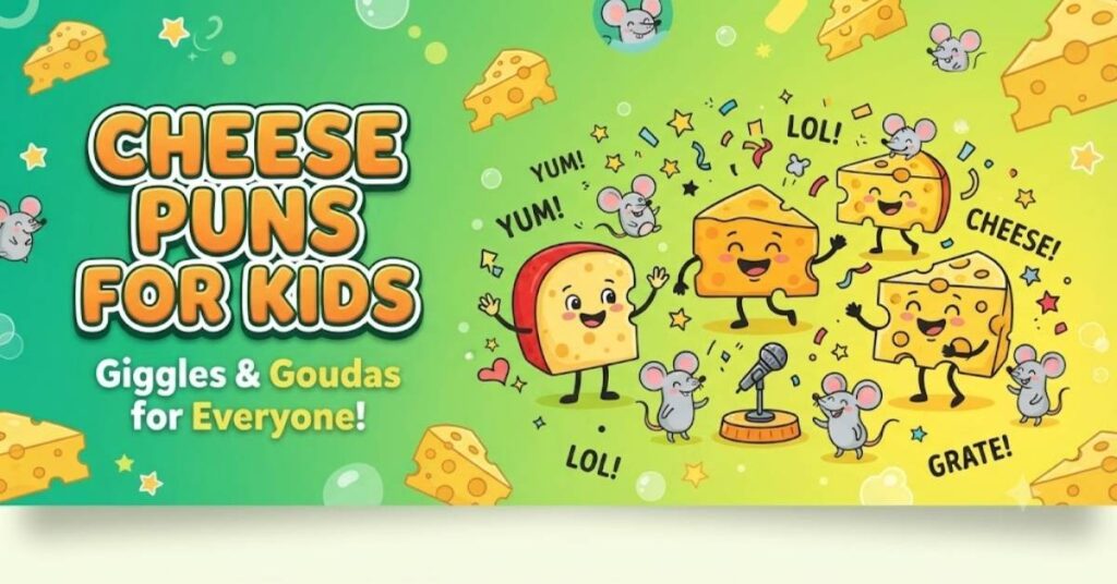 Cheese Puns for Kids