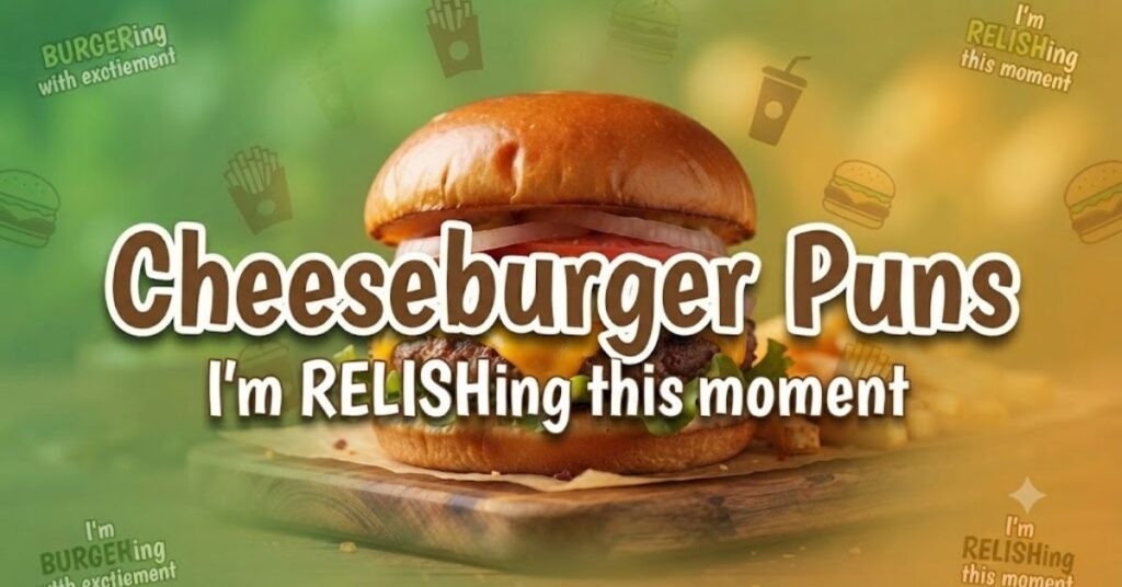 Cheeseburger Puns