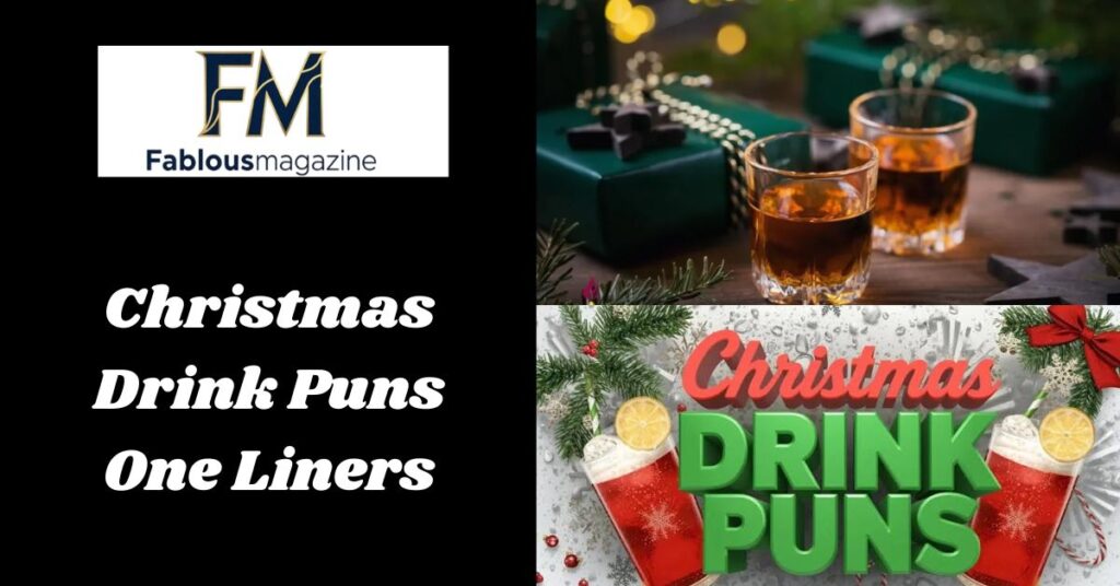 Christmas Drink Puns One Liners