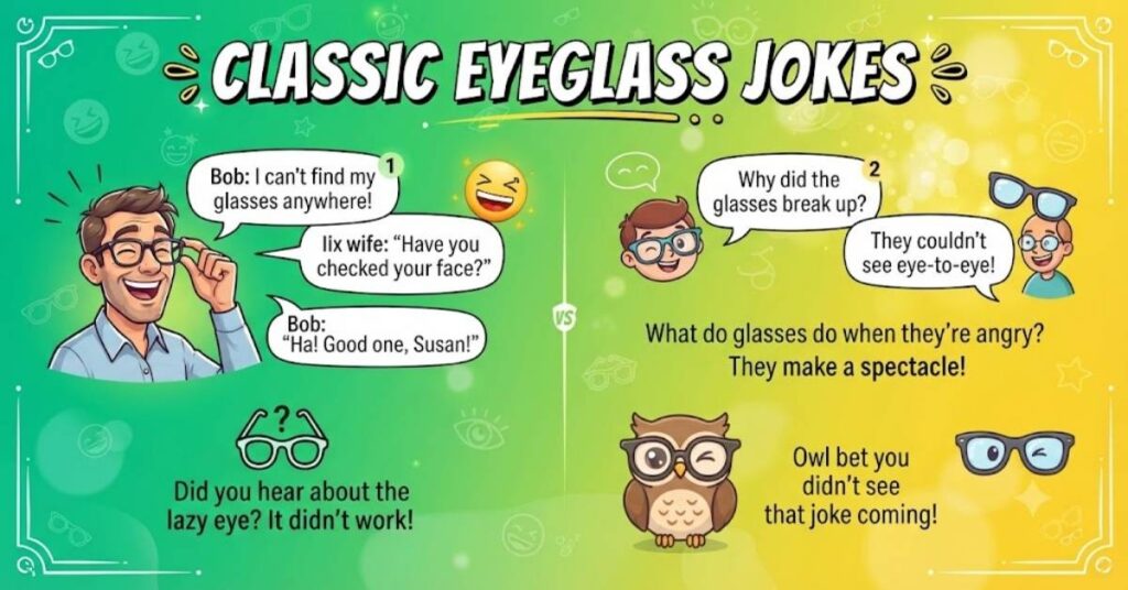 Classic Eyeglass Jokes