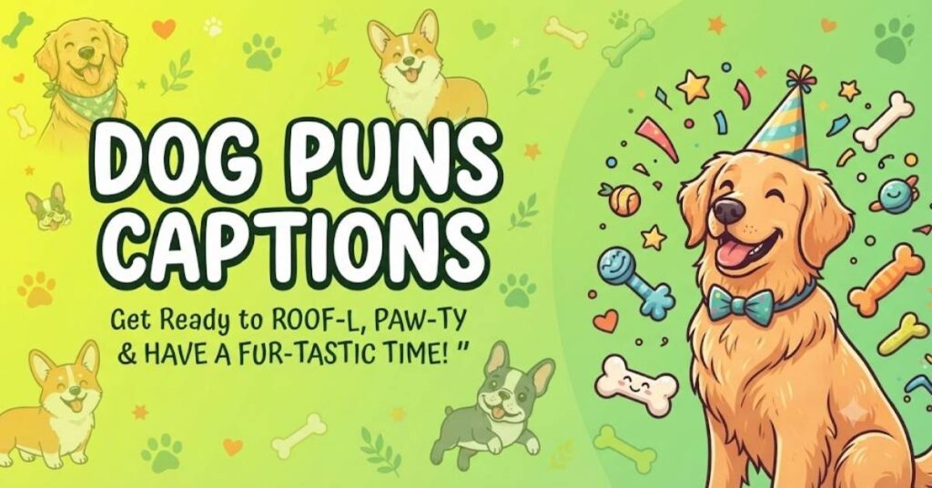 Dog Puns Captions