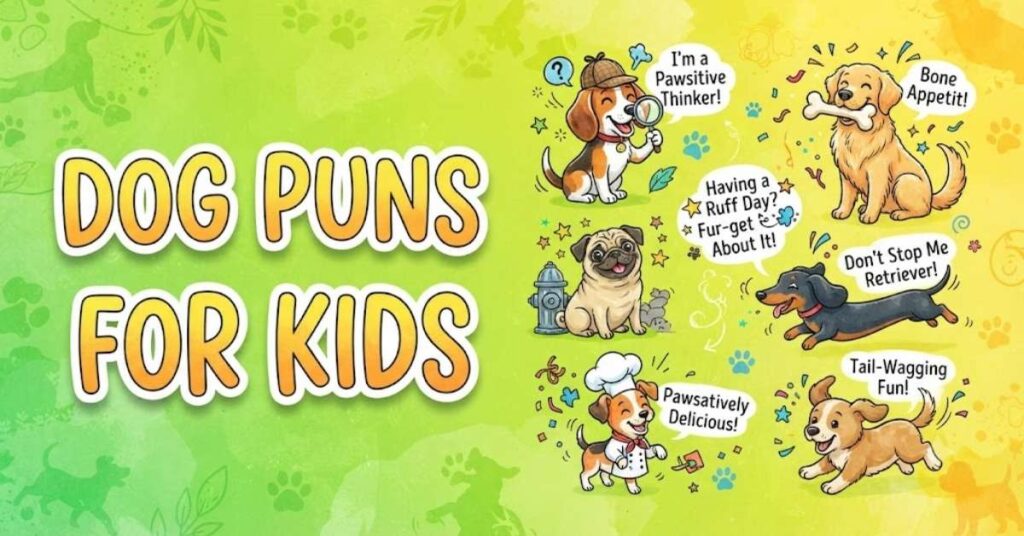 Dog Puns for Kids