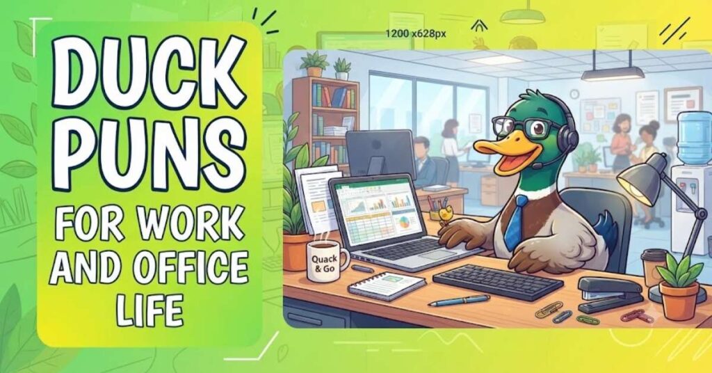 Duck Puns for Work and Office Life