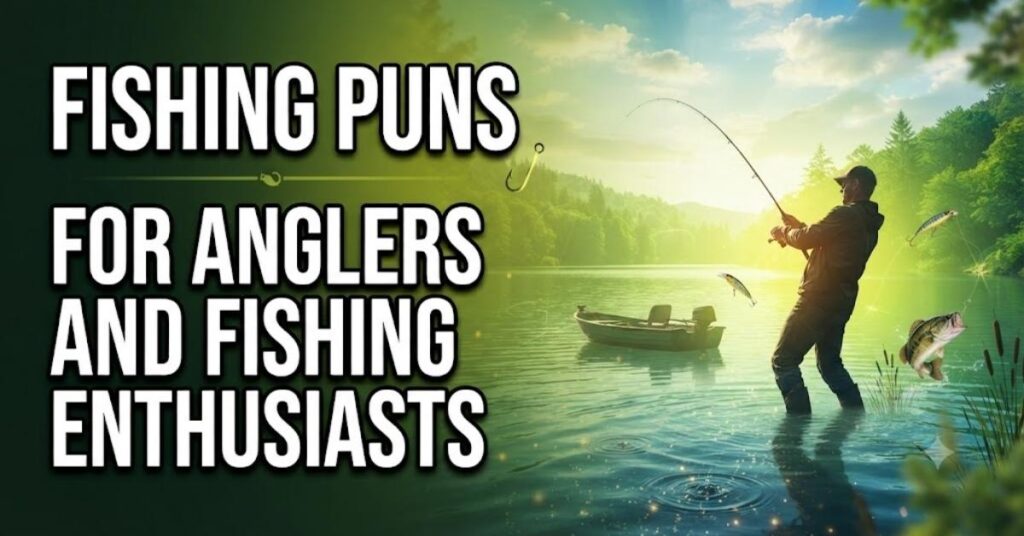 Fishing Puns for Anglers and Fishing Enthusiasts