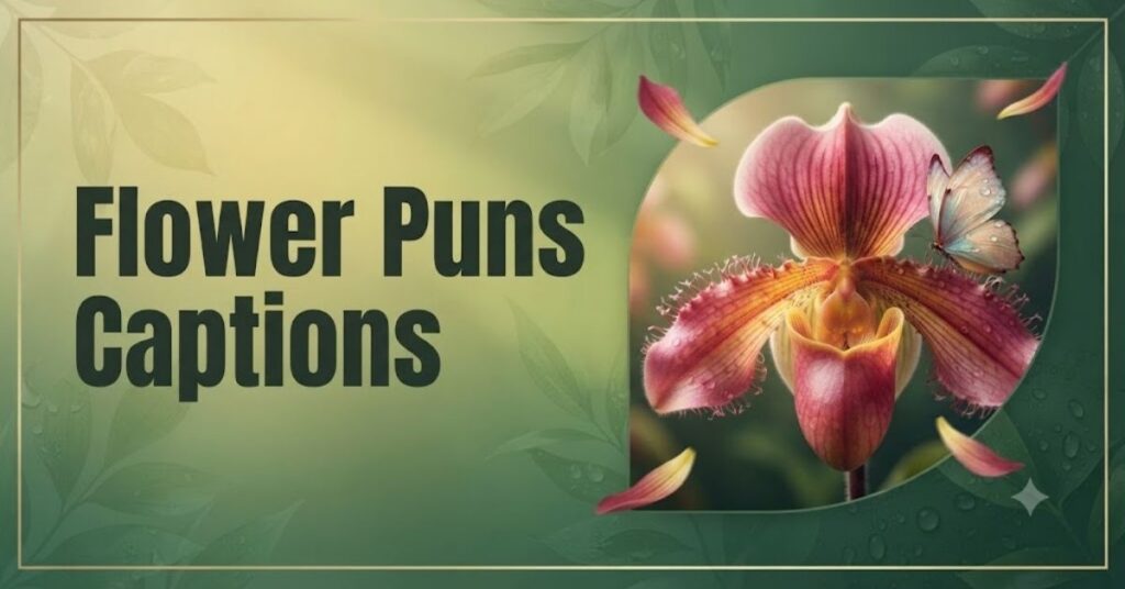 Flower Puns Captions