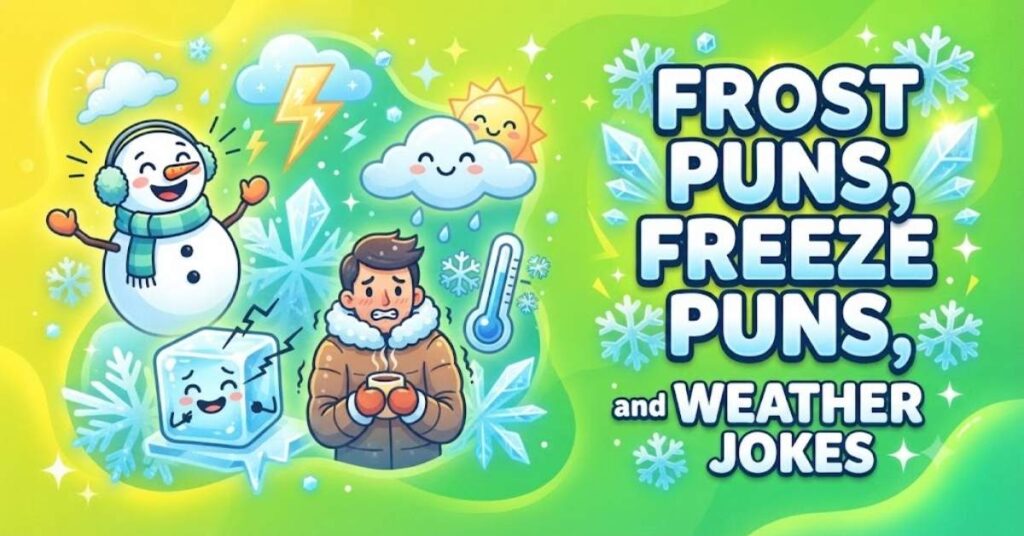 Frost Puns, Freeze Puns, and Weather Jokes