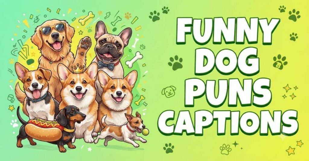 Funny Dog Puns Captions