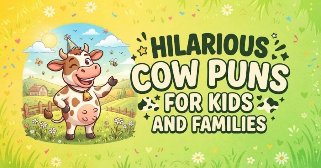 Hilarious Cow Puns for Kids and Families