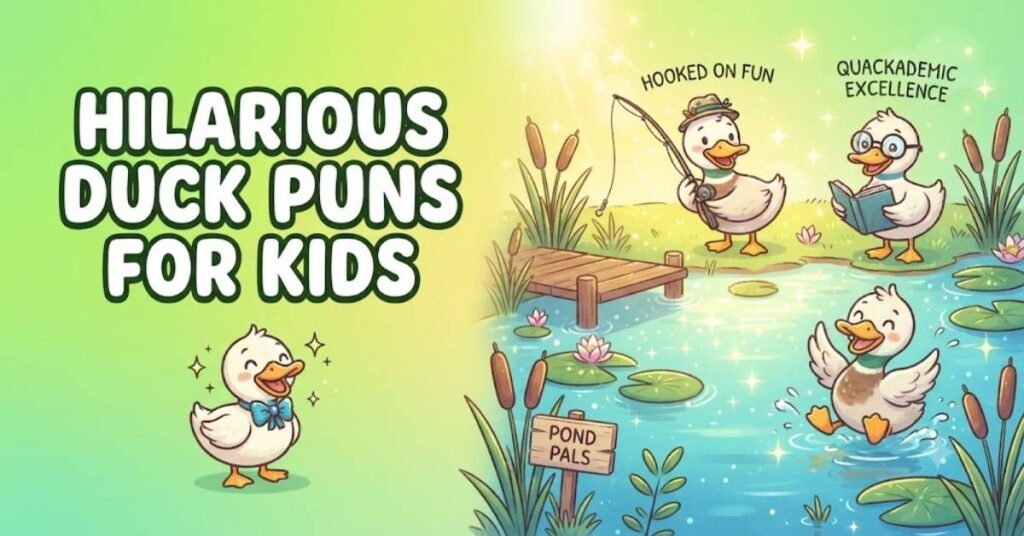 Hilarious Duck Puns for Kids