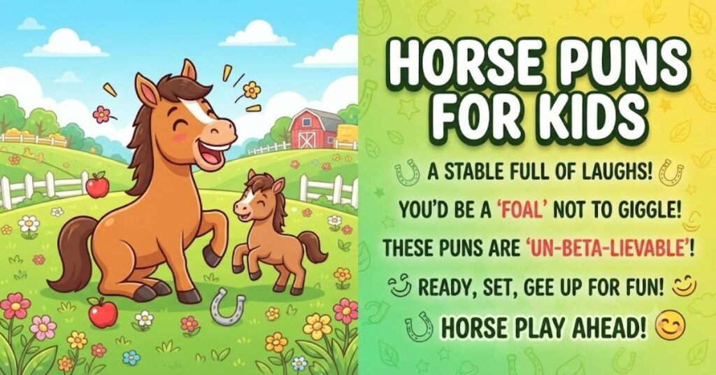Birthday Horse Puns to Celebrate in Style