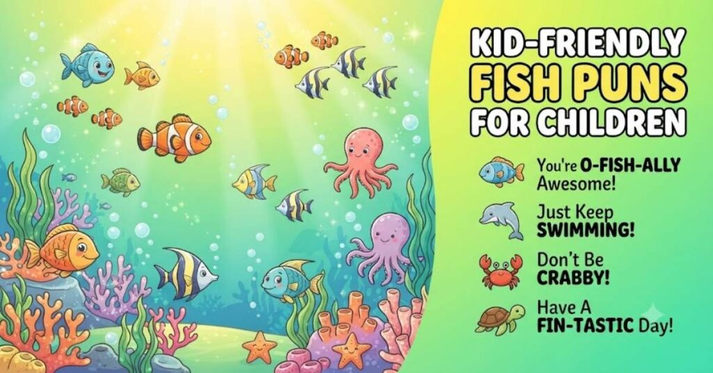 Kid-Friendly Fish Puns for Children