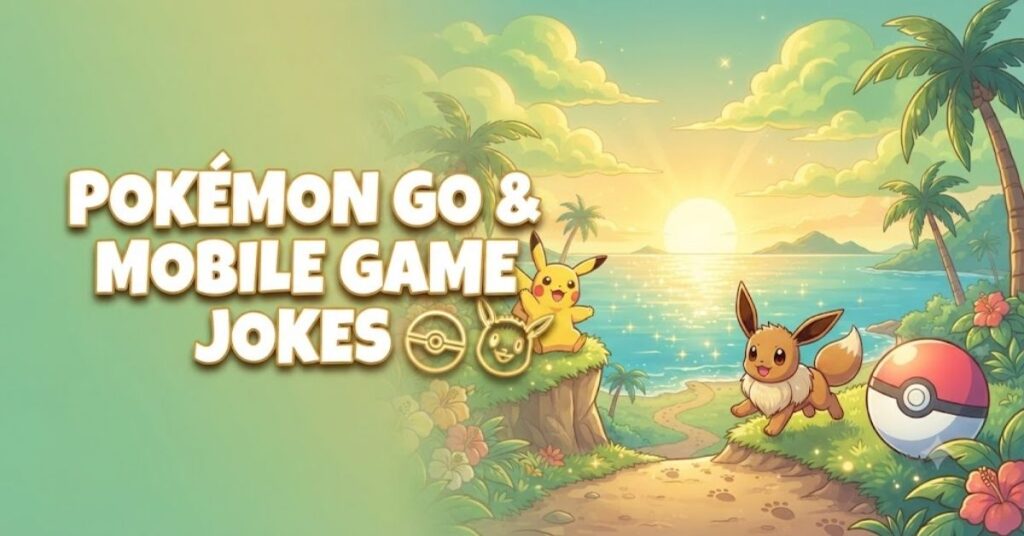 Pokémon GO & Mobile Game Jokes