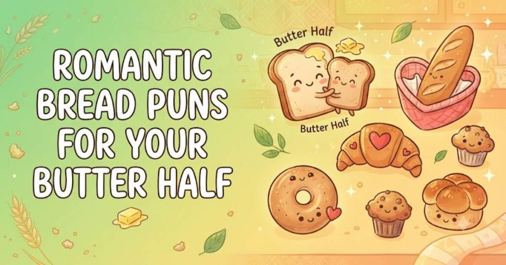 Romantic Bread Puns For Your Butter Half