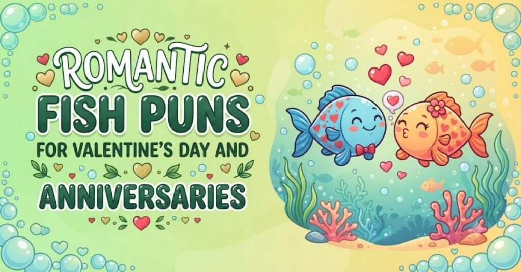 Romantic Fish Puns for Valentine’s Day and Anniversaries