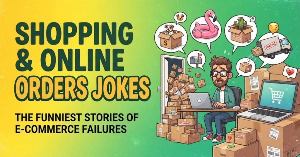 Shopping & Online Orders Jokes