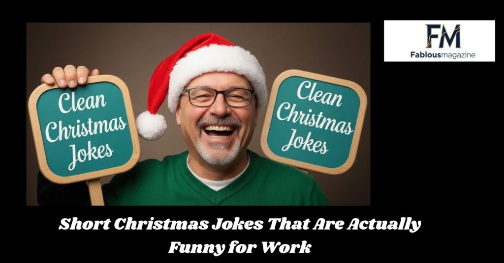 Short Christmas Jokes That Are Actually Funny for Work
