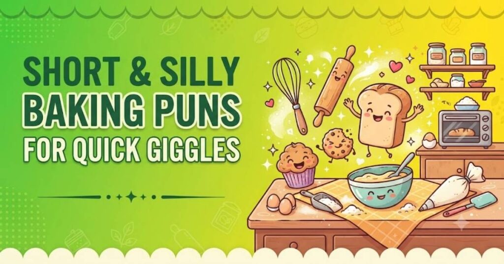 Short & Silly Baking Puns for Quick Giggles