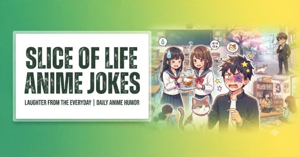 Slice of Life Anime Jokes