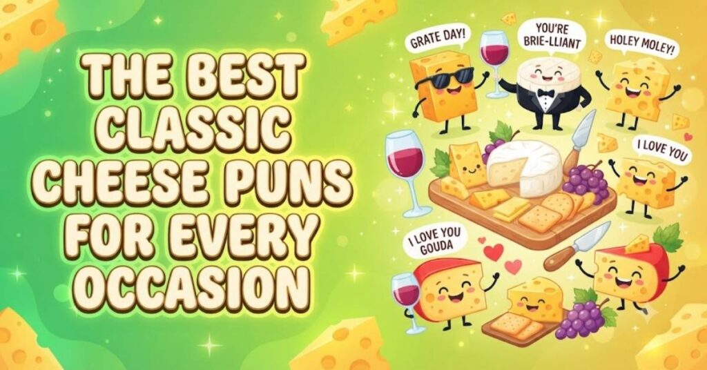 The Best Classic Cheese Puns for Every Occasion